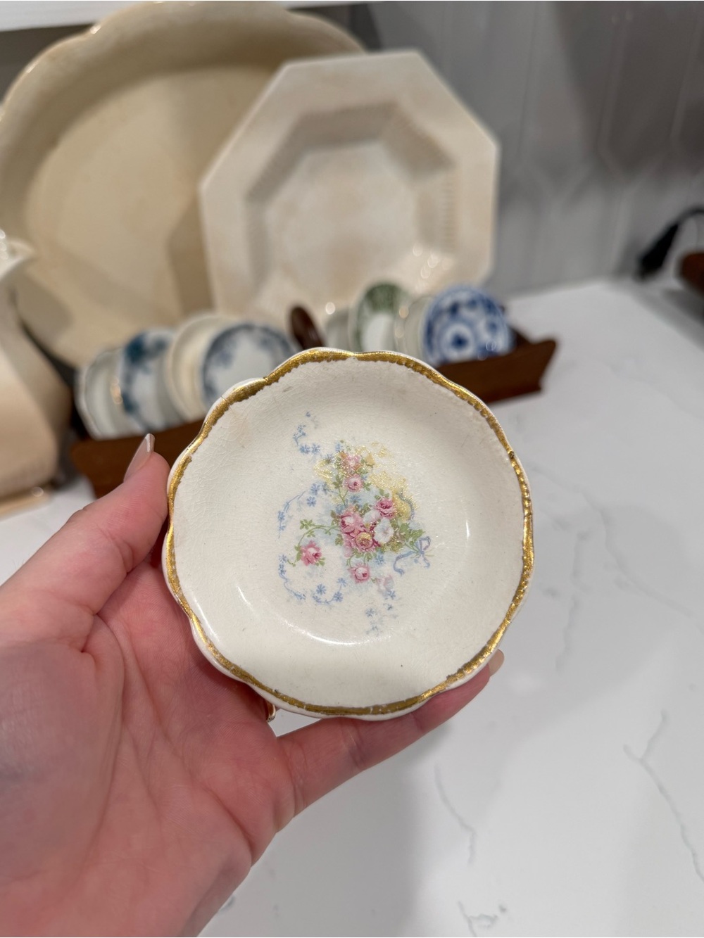 Floral Butter Pat
